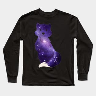 Galaxy fox pattern - Fantasy Long Sleeve T-Shirt